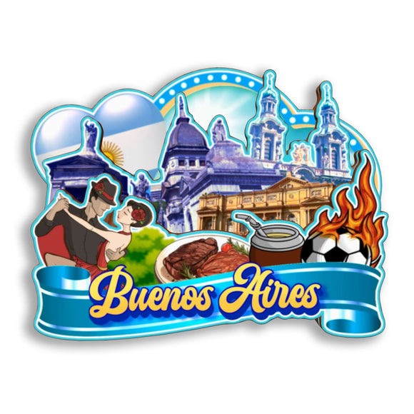 Refrigerator Magnet for Buenos Aires Argentina  2819