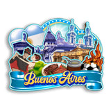 Kühlschrankmagnet für Buenos Aires, Argentinien 2819