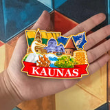 Refrigerator Magnet for Kaunas Lithuania  2480