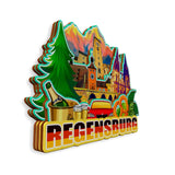 Kühlschrankmagnet für Regensburg Deutschland 1229