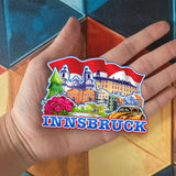 Refrigerator Magnet for Innsbruck Austria  1593