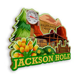 Refrigerator Magnet for Jackson Hole Wyoming USA  931