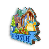 Refrigerator Magnet for Corinth Greece  1731