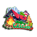 Refrigerator Magnet for Cascade Colorado USA  285