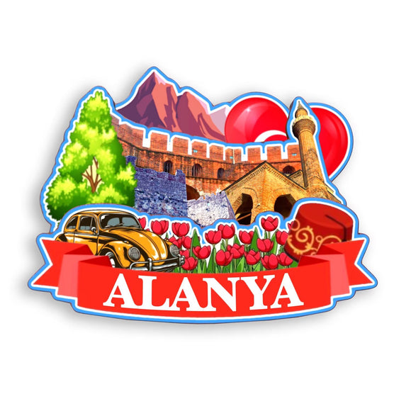 Refrigerator Magnet for Alanya Turkey  1655