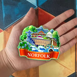 Refrigerator Magnet for Norfolk Virginia USA  889