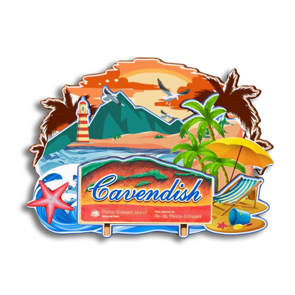 Refrigerator Magnet for Cavendish Prince Edward Island Canada  139