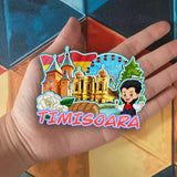 Refrigerator Magnet for Timisoara Romania  2324