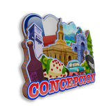 Refrigerator Magnet for Concepcion Chile  2854