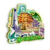 Kühlschrankmagnet für Hotan, Xinjiang, China 634