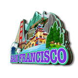 Refrigerator Magnet for San Francisco California USA  226