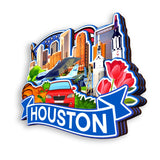 Kühlschrankmagnet für Houston Texas USA 383