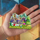 Refrigerator Magnet for Guadalajara Mexico  1814