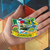 Refrigerator Magnet for Cancun Mexico  1798