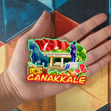 Refrigerator Magnet for Canakkale Turkey  1673