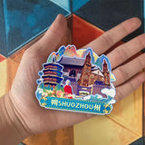 Refrigerator Magnet for Shuozhou, Shanxi, China  660
