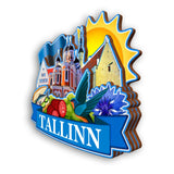 Refrigerator Magnet for Tallinn Estonia  2430
