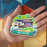 Refrigerator Magnet for Loudi, Hunan, China  646
