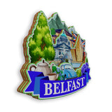 Refrigerator Magnet for Belfast UK  1453