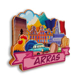 Refrigerator Magnet for Arras France  2635