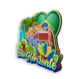 Магнит на холодильник Белу-Оризонти, Бразилия, 1907 г.