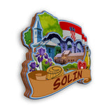 Refrigerator Magnet for Solin Croatia  2229
