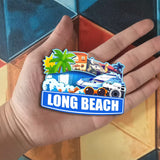 Магнит на холодильник для Лонг-Бич, Калифорния, США 237