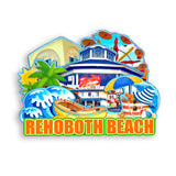 Refrigerator Magnet for Rehoboth Beach Delaware USA  298