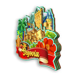 Refrigerator Magnet for Segovia Spain  1512