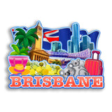 Refrigerator Magnet for Brisbane Australia  2650