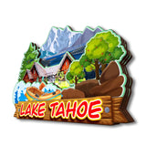 Refrigerator Magnet for Lake Tahoe California USA  256