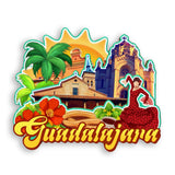 Kühlschrankmagnet für Guadalajara, Spanien 1501