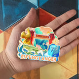 Refrigerator Magnet for Pengyang, Ningxia, China  693