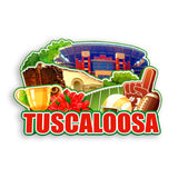 Kühlschrankmagnet für Tuscaloosa Alabama USA 375