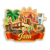 Refrigerator Magnet for Jaen Spain  1394