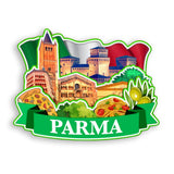 Refrigerator Magnet for Parma Italy  1312