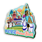 Refrigerator Magnet for Hulunbuir, Inner Mongolia, China  851