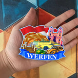 Refrigerator Magnet for Werfen Austria  1617