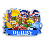 Refrigerator Magnet for Derby UK  2862