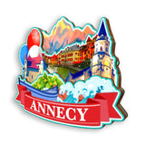 Refrigerator Magnet for Annecy France  1319
