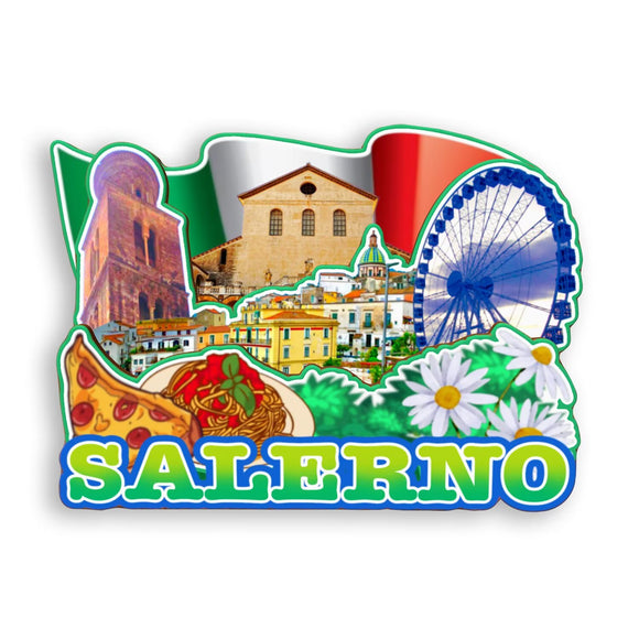 Refrigerator Magnet for Salerno Italy  1300