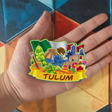 Refrigerator Magnet for Tulum Mexico  1807