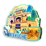 Kühlschrankmagnet für Kuqa, Xinjiang, China 632