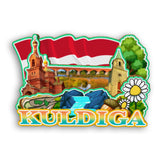 Refrigerator Magnet for Kuldiga Latvia  2490
