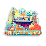 Магнит на холодильник для Чжэнчжоу, Хэнань, Китай 444