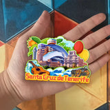 Refrigerator Magnet for Santa Cruz de Tenerife Spain  1432