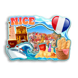 Refrigerator Magnet for Nice France  2594