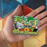 Магнит на холодильник для Рио-де-Жанейро, Бразилия, 1898 г.