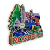 Refrigerator Magnet for Rochester New York USA  1075