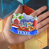 Refrigerator Magnet for Texel Netherlands  1997